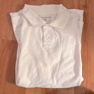 Club Monaco Polo Shirt with Heritage Crest Logo